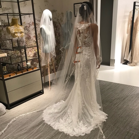 Pronovias EOS Lace Wedding Dress - Picture 3 of 16